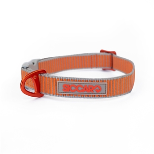 Siccaro Sealines halsbånd, Silver-orange